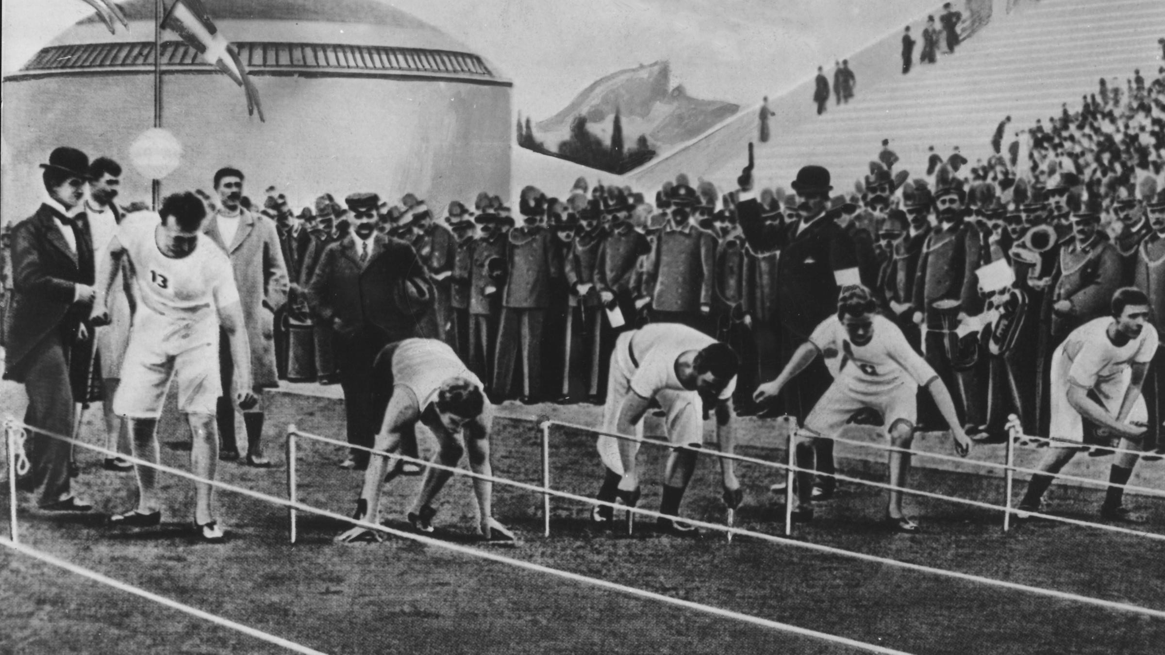 The first modern olympic games. Олимпийские игры в Афинах 1896. Первые Олимпийские игры 1896 года в Афинах. Олимпийские игры 1896 легкая атлетика. Олимпийские игры 1896 г Афины.