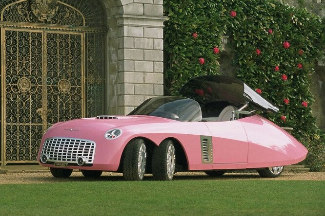 Автомобиль дня: розовый шестиколесный FAB 1