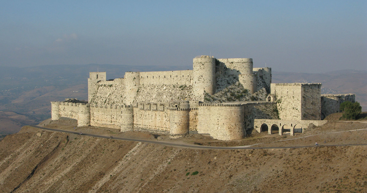 В сирийском замке крестоносцев найдена потайная комната