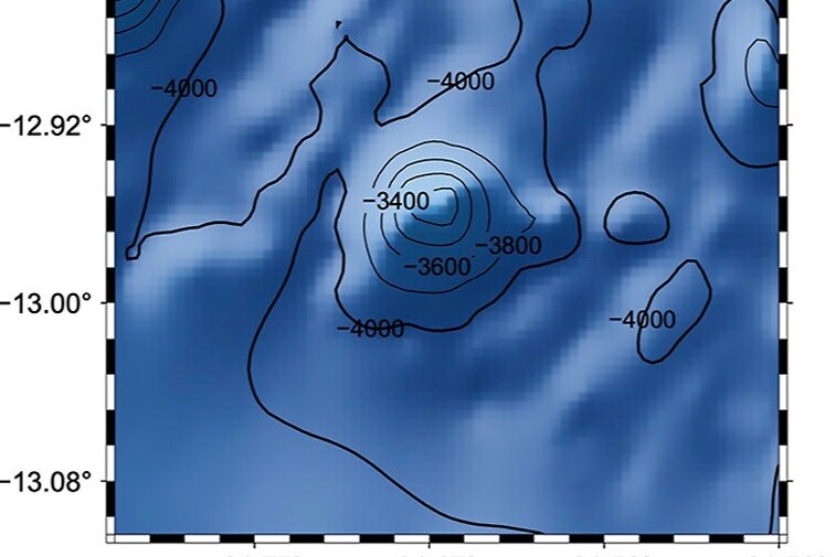 Спутниковые радары нашли 19 000 подводных гор