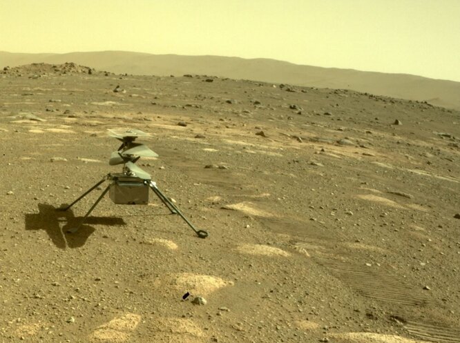 Марсианский вертолет NASA взлетел 