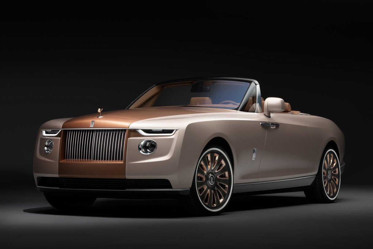 Rolls-Royce представила самый дорогой новый автомобиль в мире: знакомьтесь, Boat Tail II