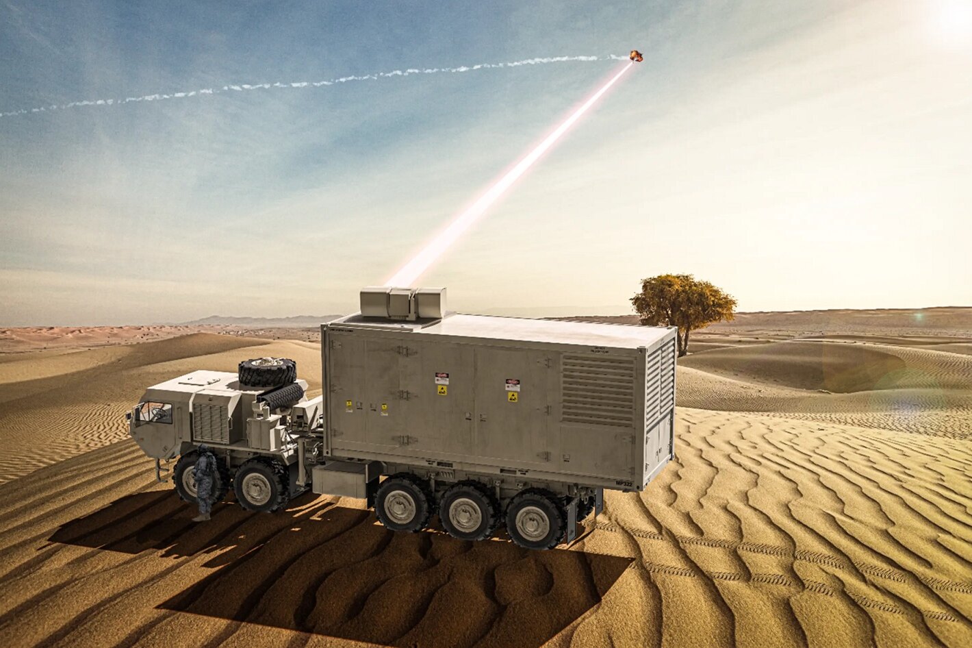 Lockheed Martin поставит на вооружение армии США боевой лазер мощностью 300 киловатт