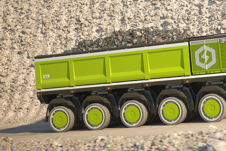 ETF Trucks: ультрасовременные автопоезда грузоподъемностью 6000 тонн