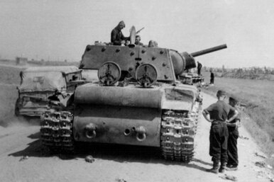 Неприятный сюрприз для вермахта: танк «Клим Ворошилов»