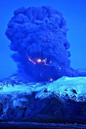 Название Эйяфьядлайёкюдль &#40;Eyjafjallaj&#246;kull) складывается из корней «остров», «гора» и «ледник»; видно, что вулкан этот покрыт льдом