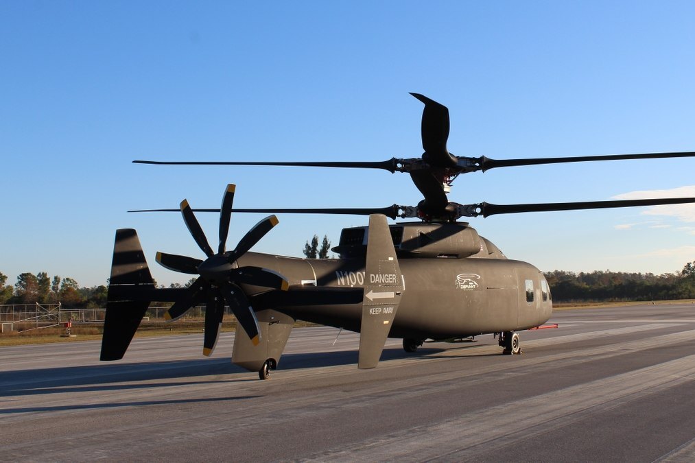 Чудо военной техники: как летает скоростной вертолет с тремя винтами