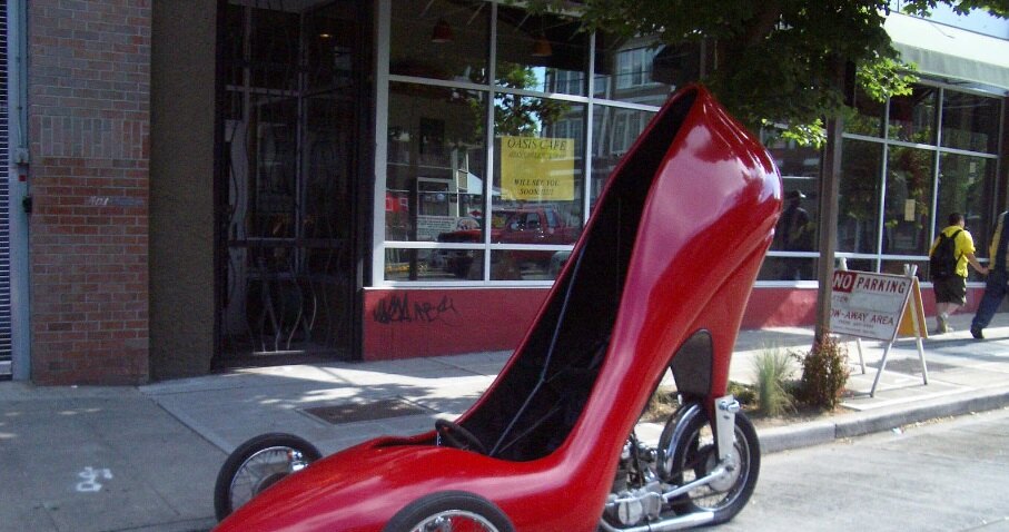 Red Stiletto: уникальный автомобиль-туфля