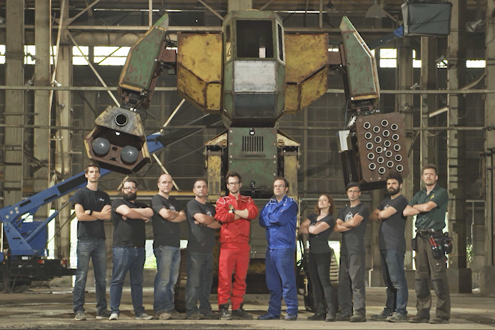 Проект MegaBots представляет: как сражаются гигантские роботы-гладиаторы
