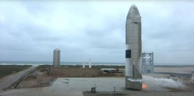 SpaceX успешно посадил Starship 