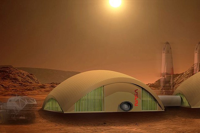 NASA собирается строить дома на Марсе из мицелия