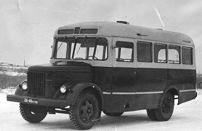 1958 год, КАвЗ-651 выпуска до 1963 года.