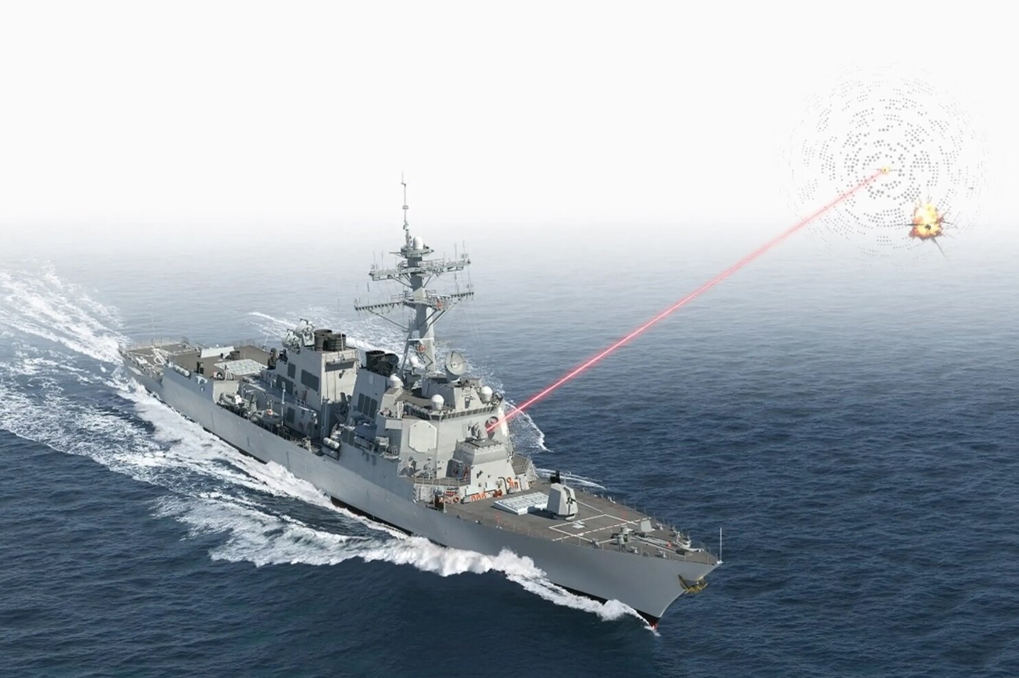 Лучевая пушка HELIOS будет установлена на корабли ВМФ США