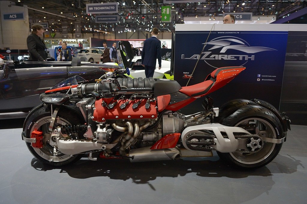 LM 847: невероятный мотоцикл с мотором V8 от Maserati