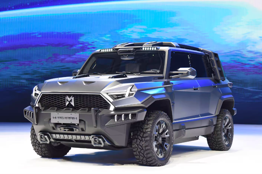 Китайский Dongfeng презентовал два полноприводных авто мощностью более 1000 лошадей