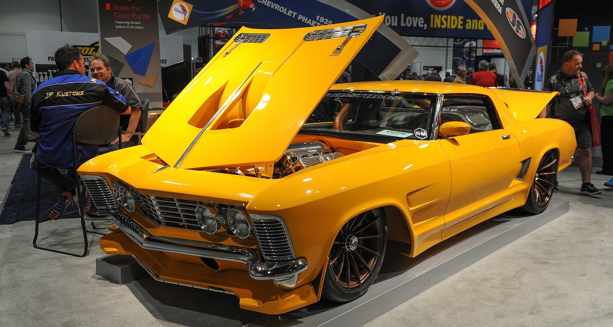 JF Launier 1964 Buick Riviera: как превратить старый бьюик в произведение искусства