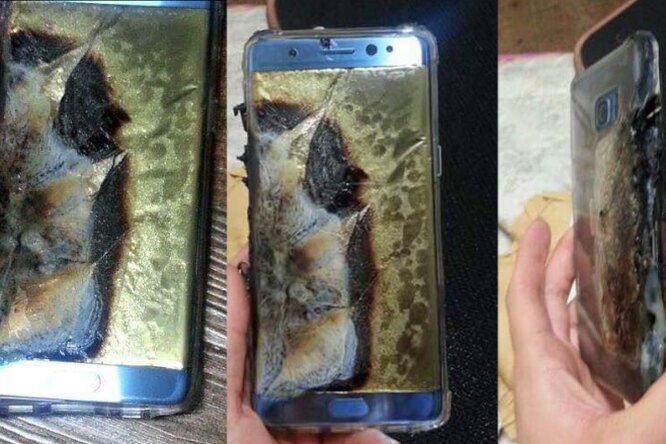 Samsung выяснила, почему горели батареи Galaxy Note7