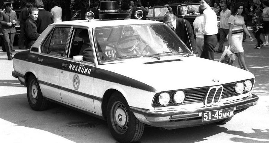 Настоящий раритет: на этих BMW в СССР ездила милиция