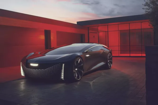 Cadillac показал спортивное беспилотное купе будущего Cadillac показал спортивное беспилотное купе будущего