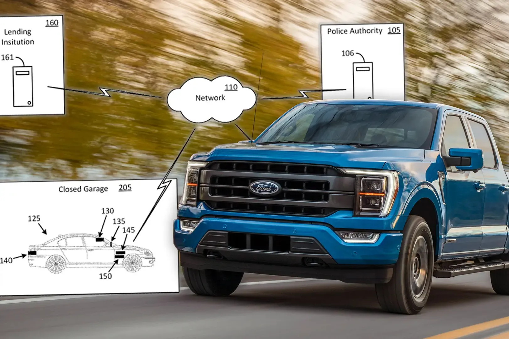 Просрочили кредит Машина уедет от вас сама: Ford запатентовал новую технологию