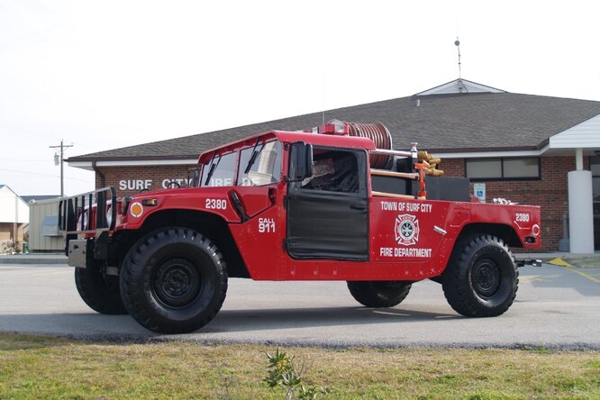 5 самых необычных пожарных машин
