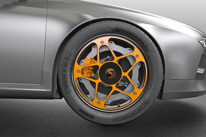 Как немецкие конструкторы заново изобрели колесо: новый прототип со встроенной тормозной системой