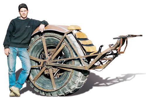 Джек Лайал и его самобеглое колесо