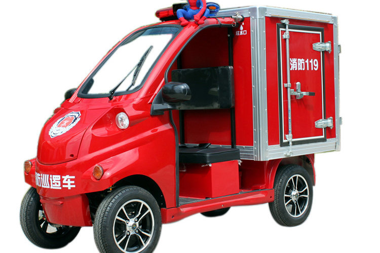Китайцы придумали, как сделать настоящий пожарный электромобиль за $2600