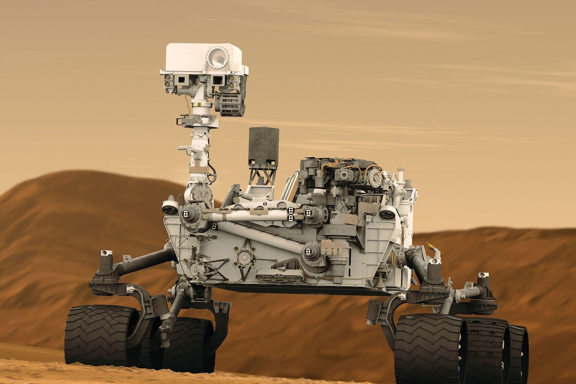 Марсоход Curiosity продолжает делать уникальные снимки, которые демонстрируют, как далеко Марс находится от Земли