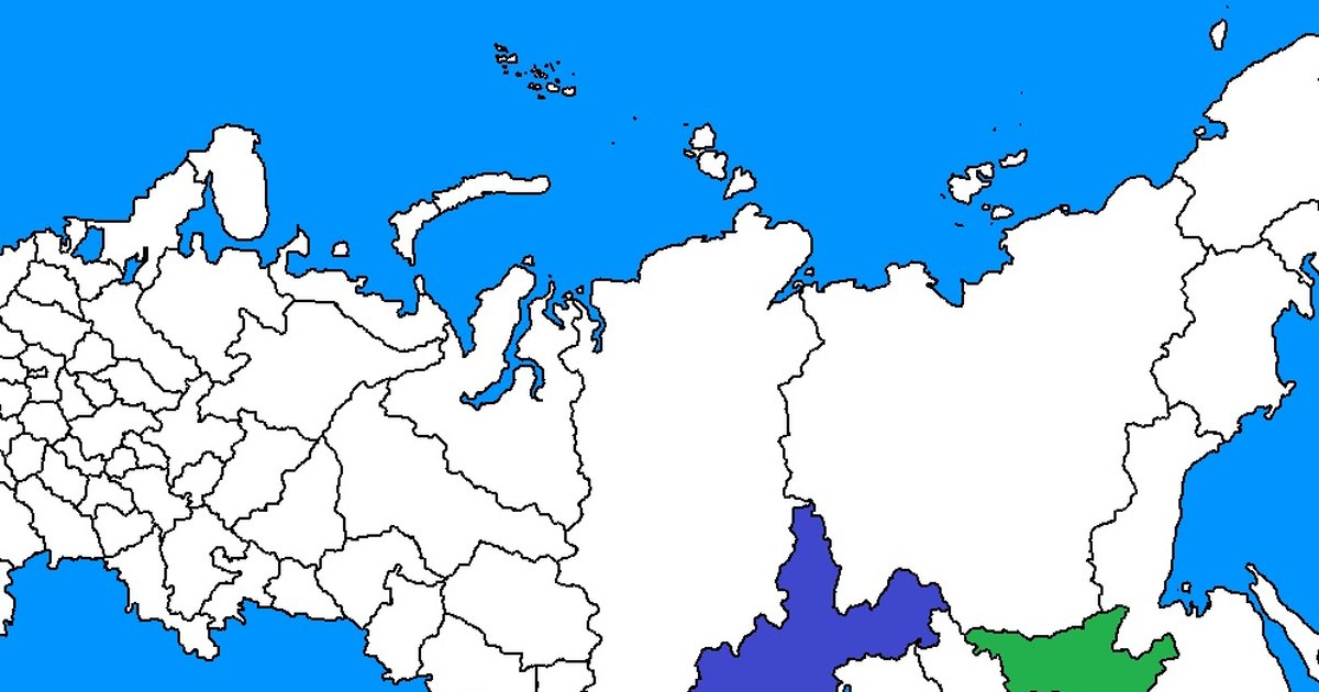 Патриоты, вопрос для вас! Сможете с первой попытки ответить, каким цветом на контурной карте выделен Алтайский край?