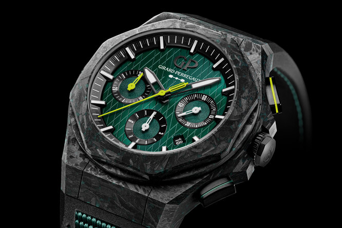 Girard-Perregaux представила модель Laureato Absolute Chronograph Aston Martin F1 Edition