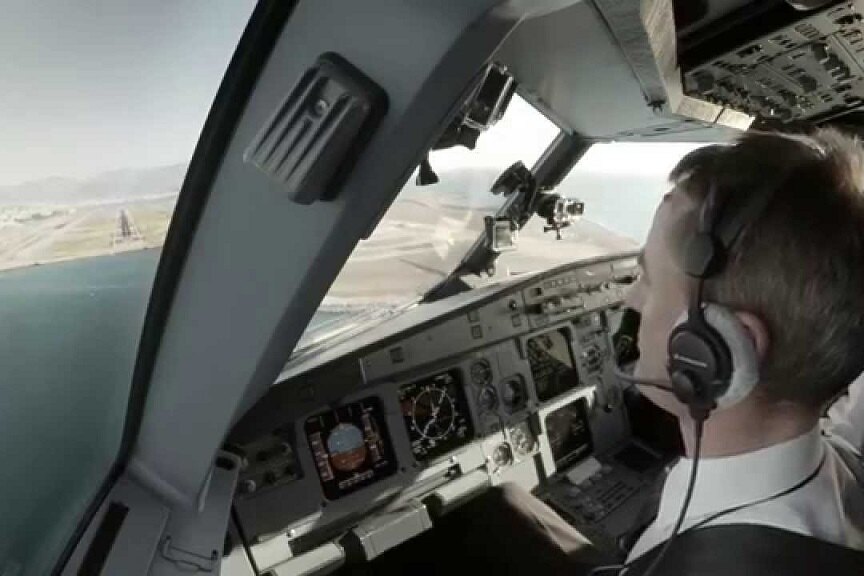 Завораживающее видео: посмотрите на Европу глазами пилота Airbus A320