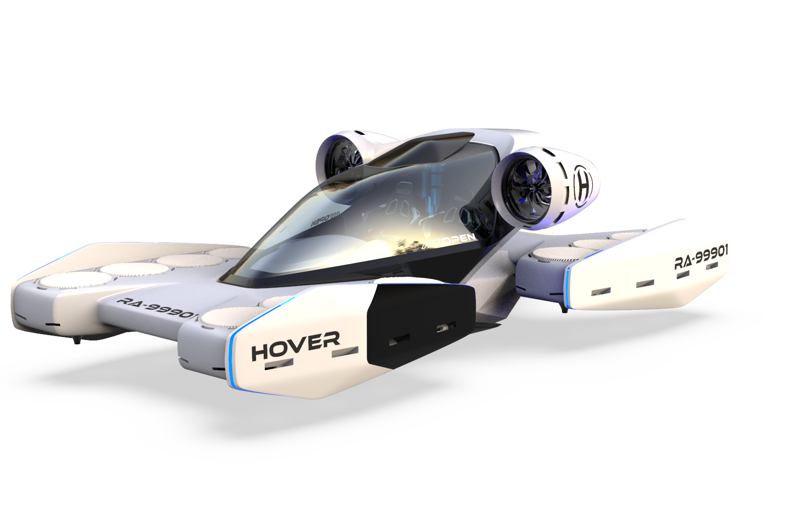 Российское аэротакси Hover может стать коммерчески доступным уже через 2 года